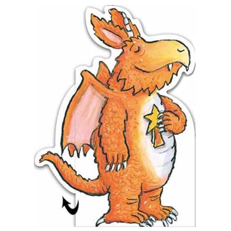 Zog Shaped Birthday Card £2.45